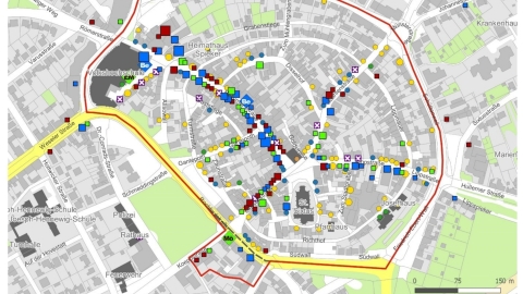 Bild zum Einzelhandeskonzept mit Bildausschnitt aus der Innenstadt