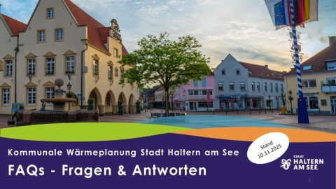 BIld für die Wärmeplanung der Stadt Haltern am See