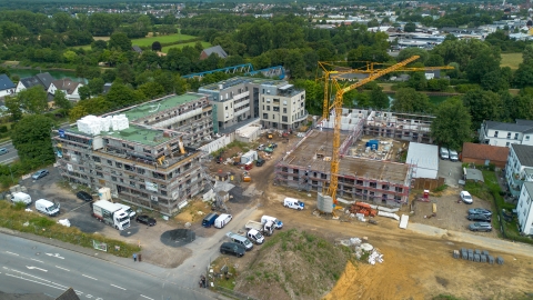 Luftbildaufnahme Katharienhöfe