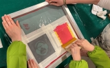 Siebdruck mit RAkel