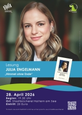 Plakat Lesung Julia Engelmann