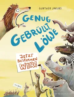 Cover Bilderbuch Gut gebrüllt, Löwe