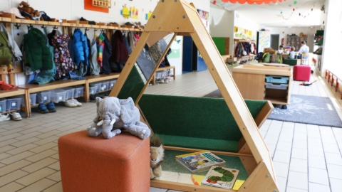 Flurbereich mit Spielzeug