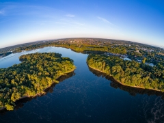 Stadt Haltern am See - tut gut, Luftbildaufnahme von Haltern am See