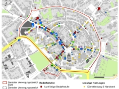 Bild zum Einzelhandeskonzept mit Bildausschnitt aus der Innenstadt