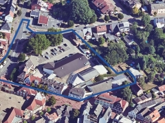 Luftbild mit dem Planbereich Grabenstiege
