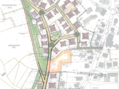 Projektskizze für den Bebauungsplan Buttstraße