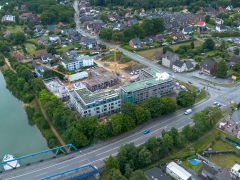 Luftaufnahme des Projekts Katharienhöfe