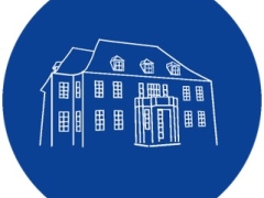 Blaues Logo der Musikschule