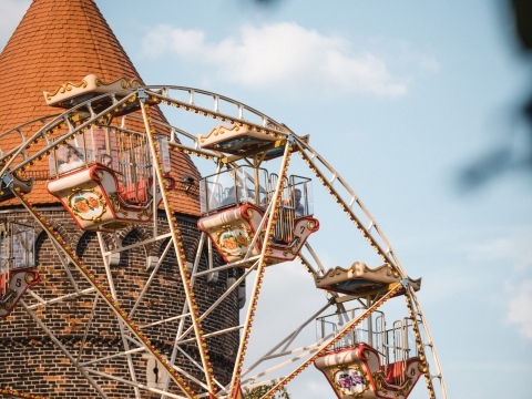 Ein Riesenrad