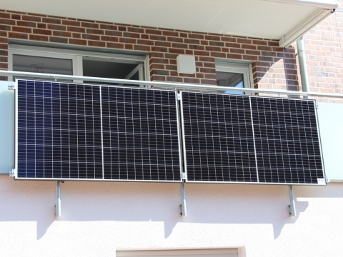 Steckersolargerät 